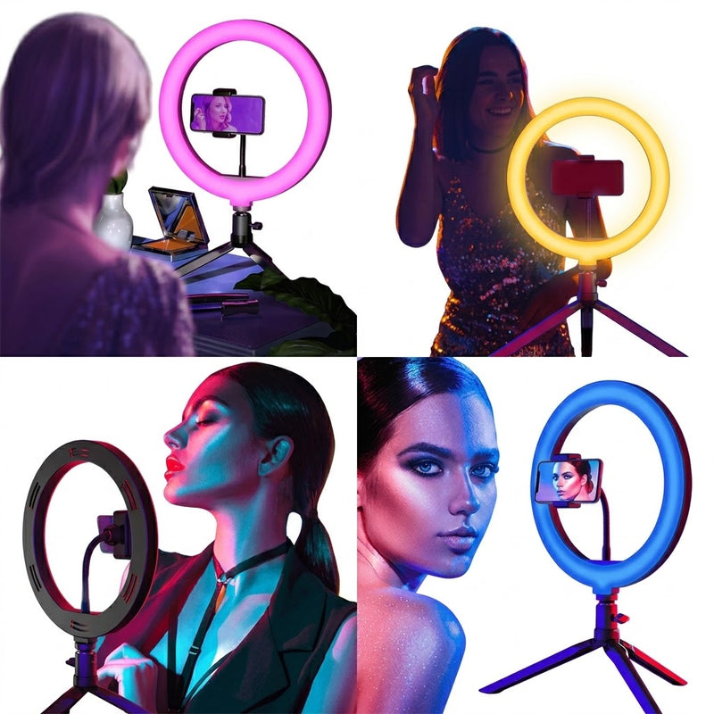 26CM RGB Ring Light Kit