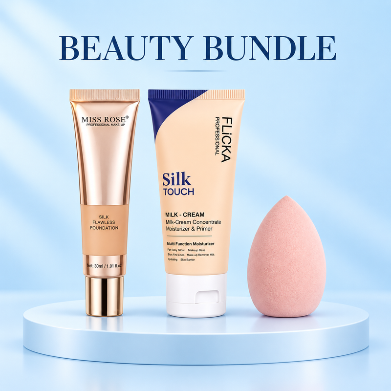 Foundation, Primer & Beauty Blender Set