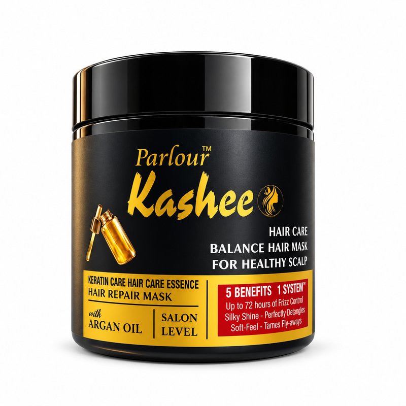 Kashee Hair Mask & Charcoal Mask Combo